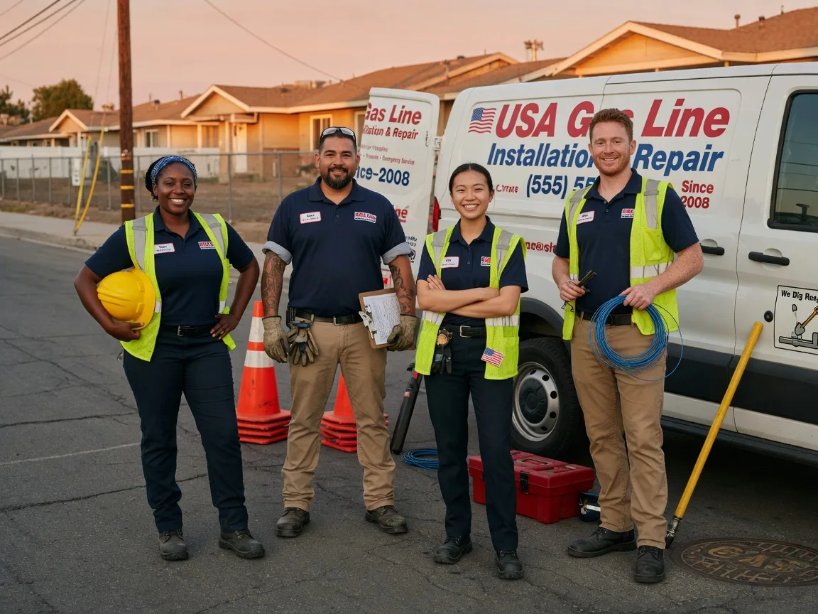 Gas Line Installation company in Holly, MI